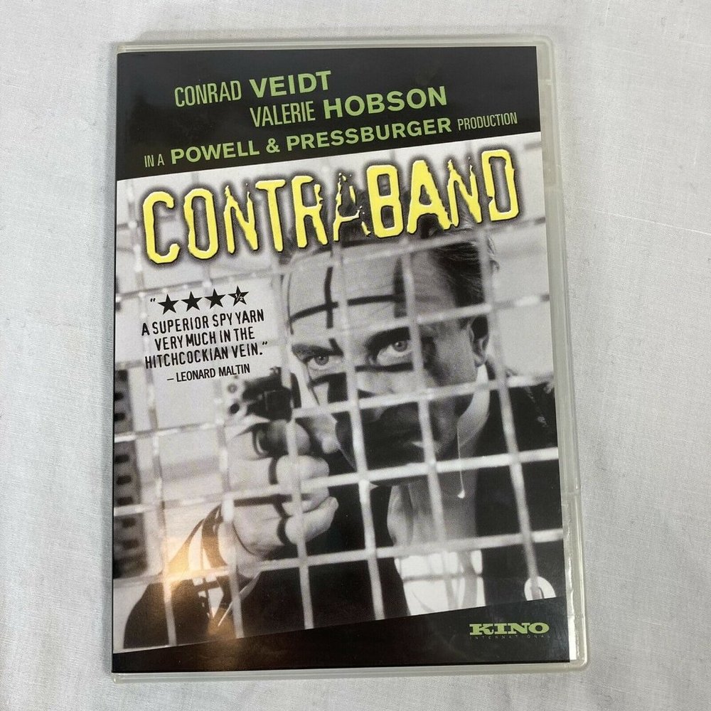 Contraband Conrad Veidt Kino Lorber DVD 2001 Black White British National Film